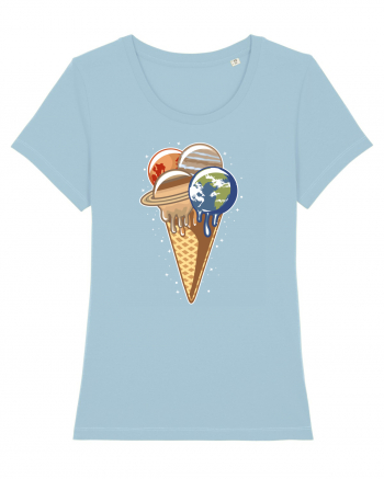 Planet Ice Cream Sky Blue