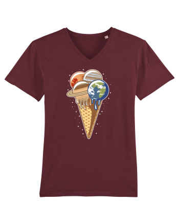 Planet Ice Cream Burgundy