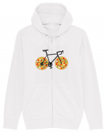 Pizza Bike Hanorac cu fermoar Unisex Connector