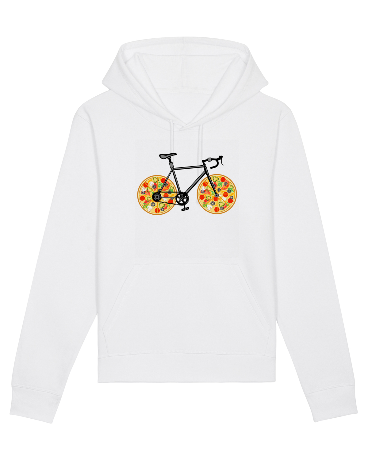 Hanorac Unisex Drummer White