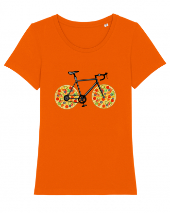 Pizza Bike Bright Orange