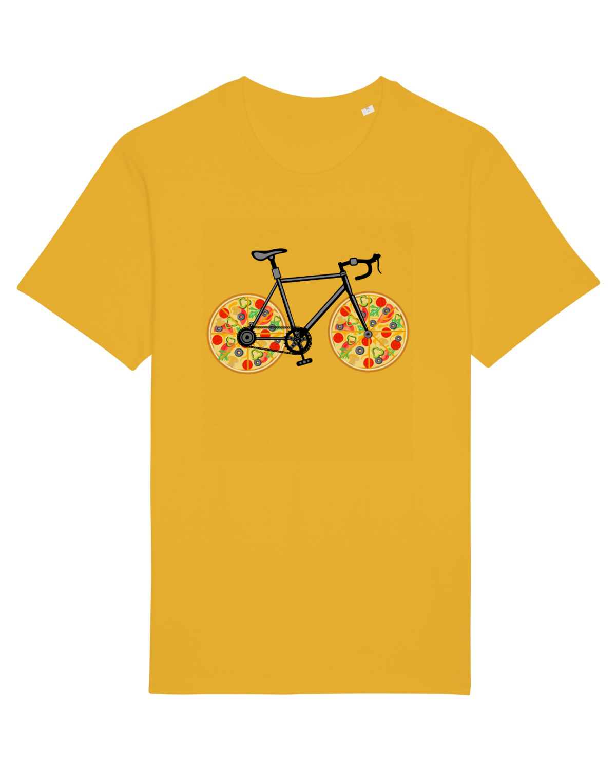 Tricou mânecă scurtă Unisex Rocker Spectra Yellow