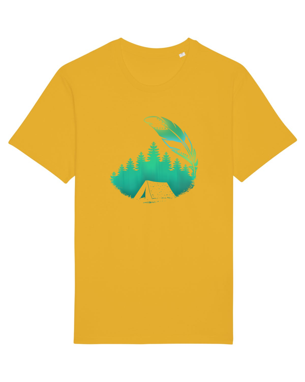 Tricou mânecă scurtă Unisex Rocker Spectra Yellow