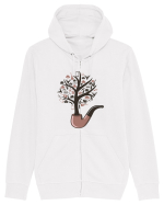 Musical Pipe Tree Hanorac cu fermoar Unisex Connector