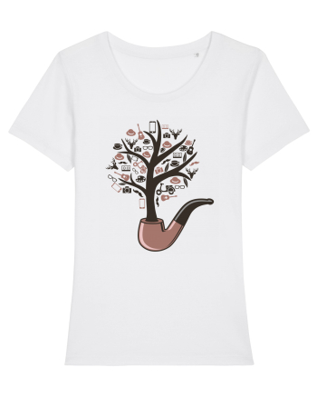 Musical Pipe Tree White