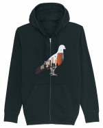 Street Pigeon Hanorac cu fermoar Unisex Connector