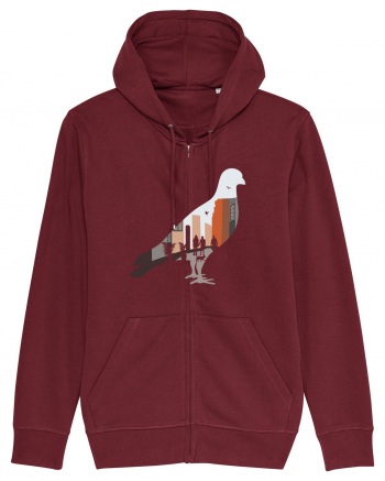 Street Pigeon Burgundy