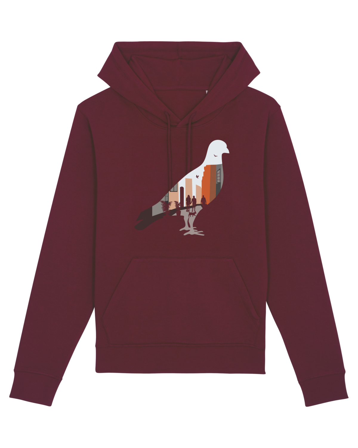 Hanorac Unisex Drummer Burgundy