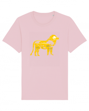 Savanah Lion Cotton Pink