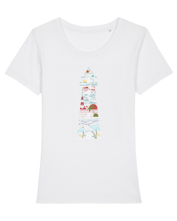 Tropical Lighthouse White