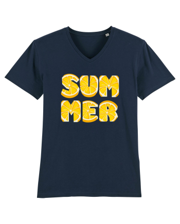 Lemon Summer French Navy