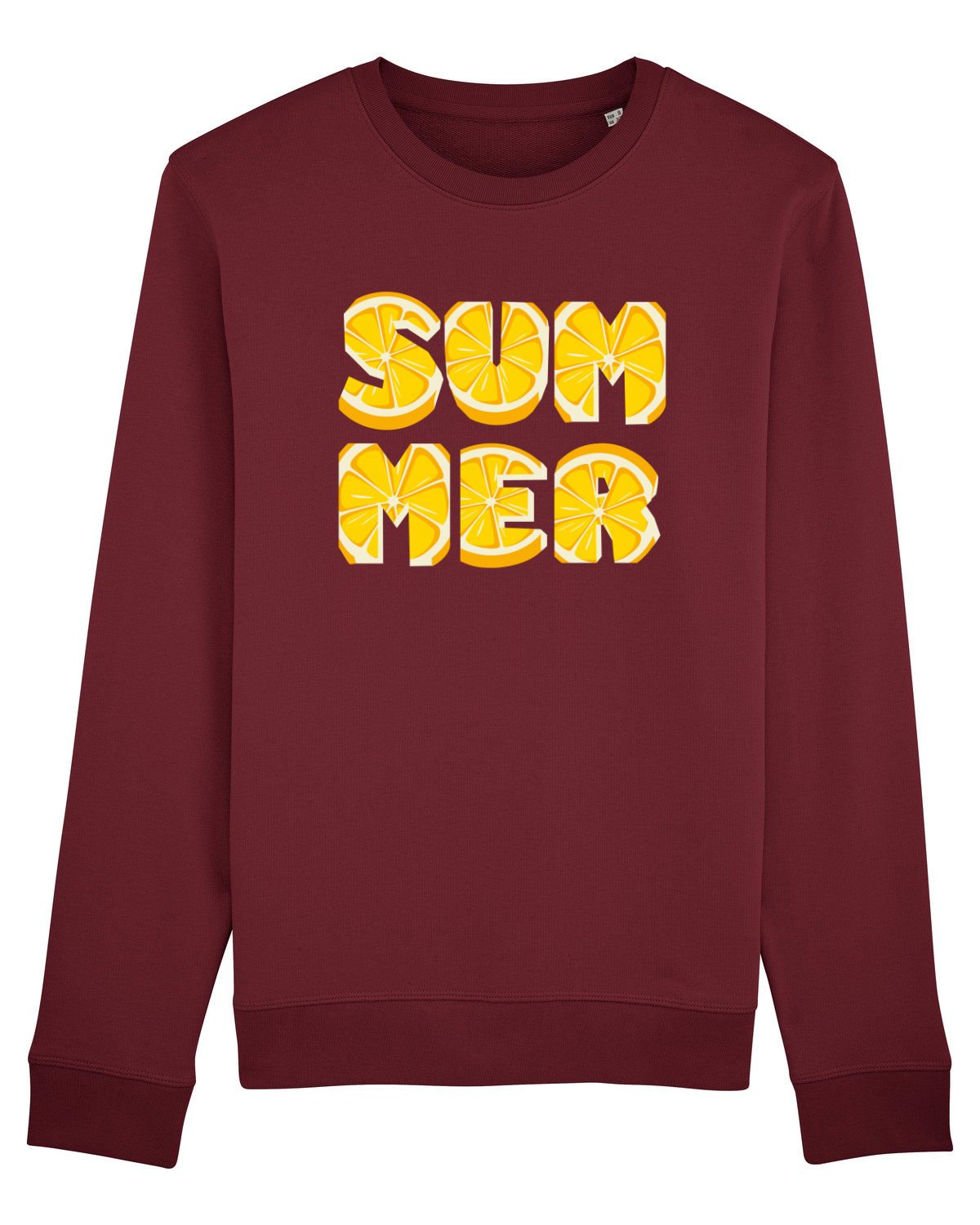 Bluză mânecă lungă Unisex Rise Burgundy
