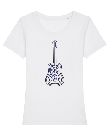 Labyrint Guitar White