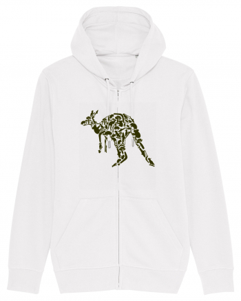 Kangaroo Jungle White