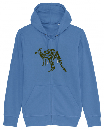 Kangaroo Jungle Bright Blue