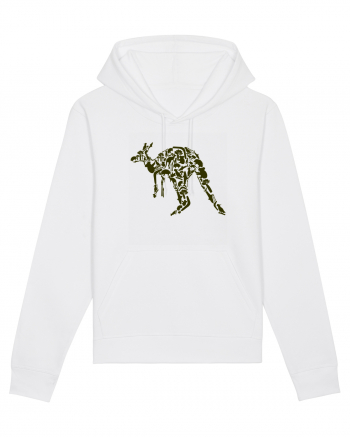 Kangaroo Jungle White