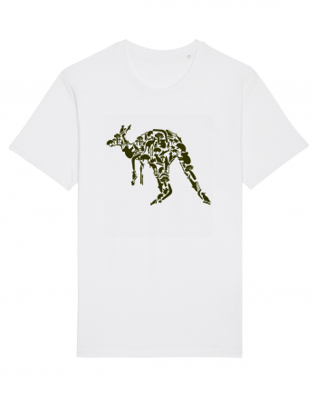 Kangaroo Jungle White