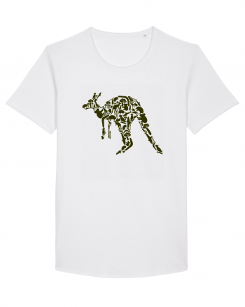 Kangaroo Jungle White