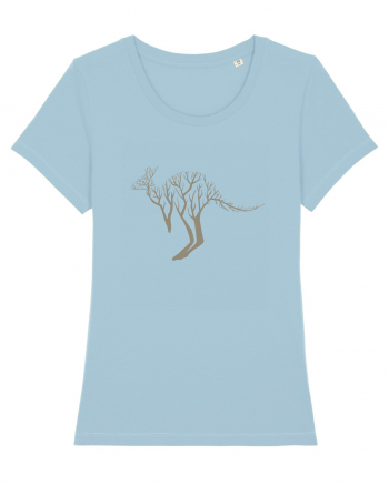 Kangaroo Tree Sky Blue