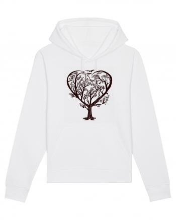 Heart Tree White