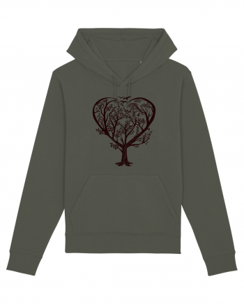 Heart Tree Khaki