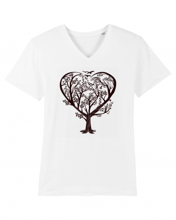 Heart Tree White