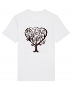 Heart Tree Tricou mânecă scurtă Unisex Rocker