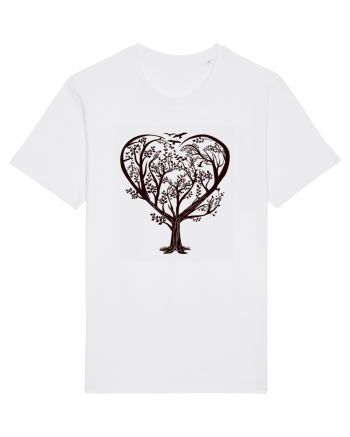 Heart Tree White