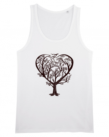 Heart Tree White