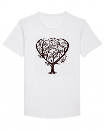 Heart Tree White