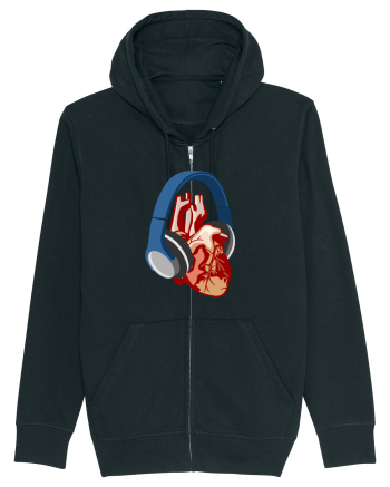 Heart Music Black
