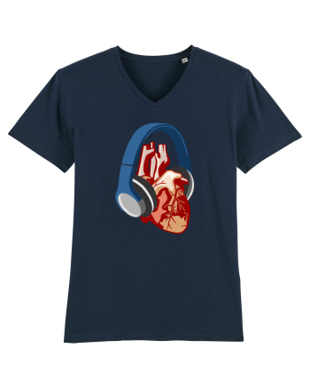 Heart Music French Navy