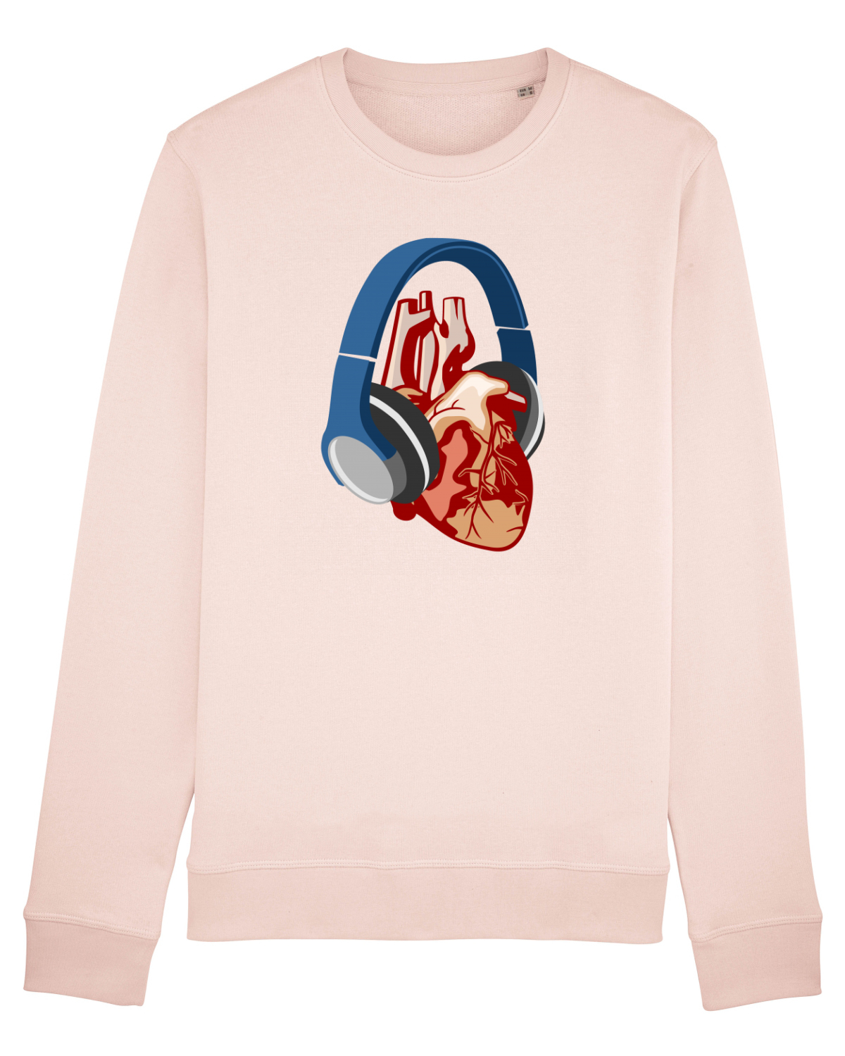 Bluză mânecă lungă Unisex Rise Candy Pink
