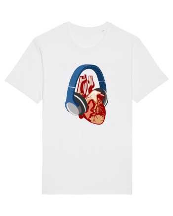 Heart Music White