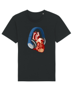 Heart Music Tricou mânecă scurtă Unisex Rocker