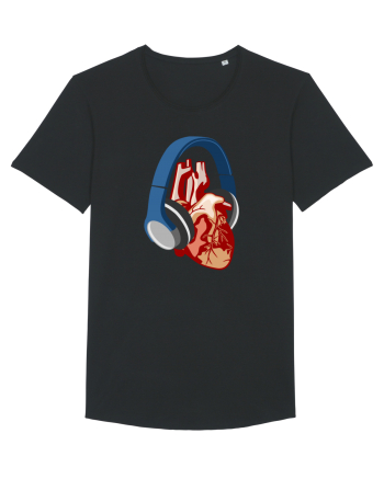 Heart Music Black
