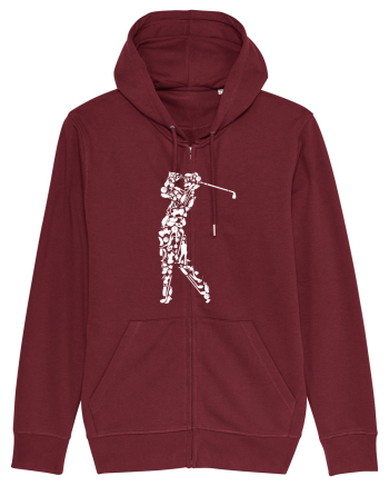 Golf Player Burgundy