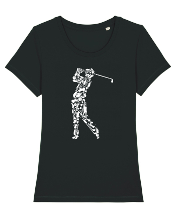 Golf Player Black