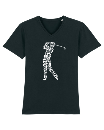 Golf Player Black