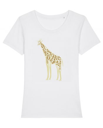 Giraffe Tree White