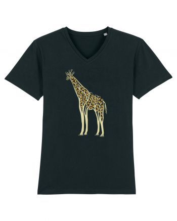 Giraffe Tree Black