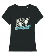 Beach Bar Cool And Tasty Tricou mânecă scurtă guler larg fitted Damă Expresser