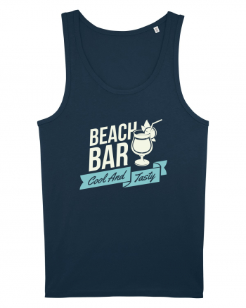 Beach Bar Cool And Tasty Navy