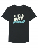 Beach Bar Cool And Tasty Tricou mânecă scurtă guler larg Bărbat Skater