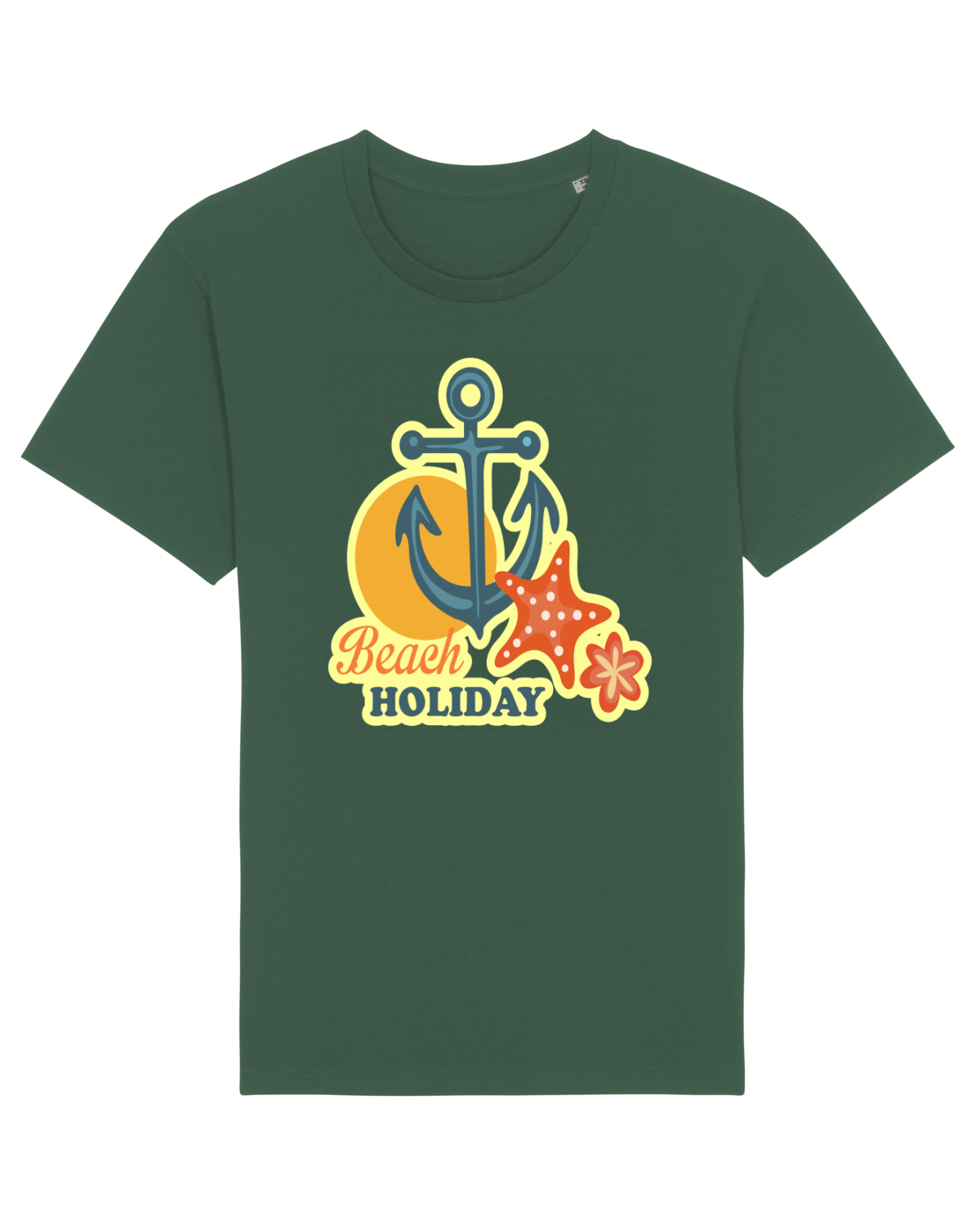 Tricou mânecă scurtă Unisex Rocker Bottle Green