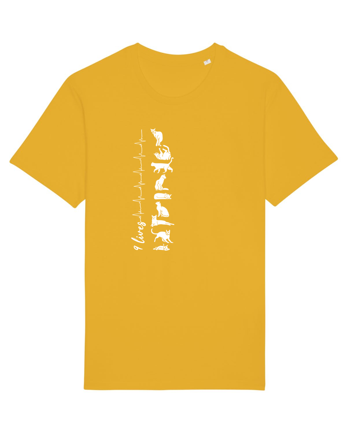 Tricou mânecă scurtă Unisex Rocker Spectra Yellow