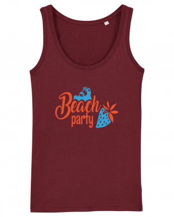 Beach Party Burgundy