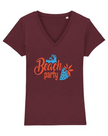 Beach Party Burgundy