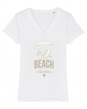 Beach Vacations White