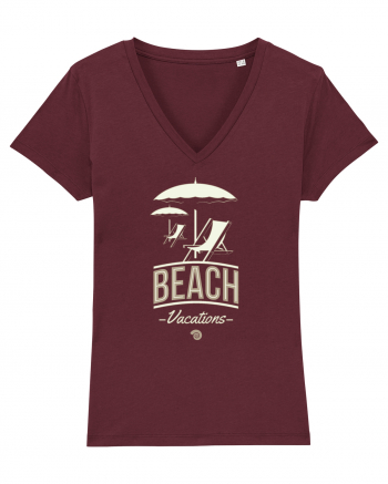 Beach Vacations Burgundy